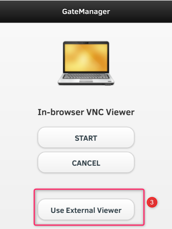 real vnc connect externally