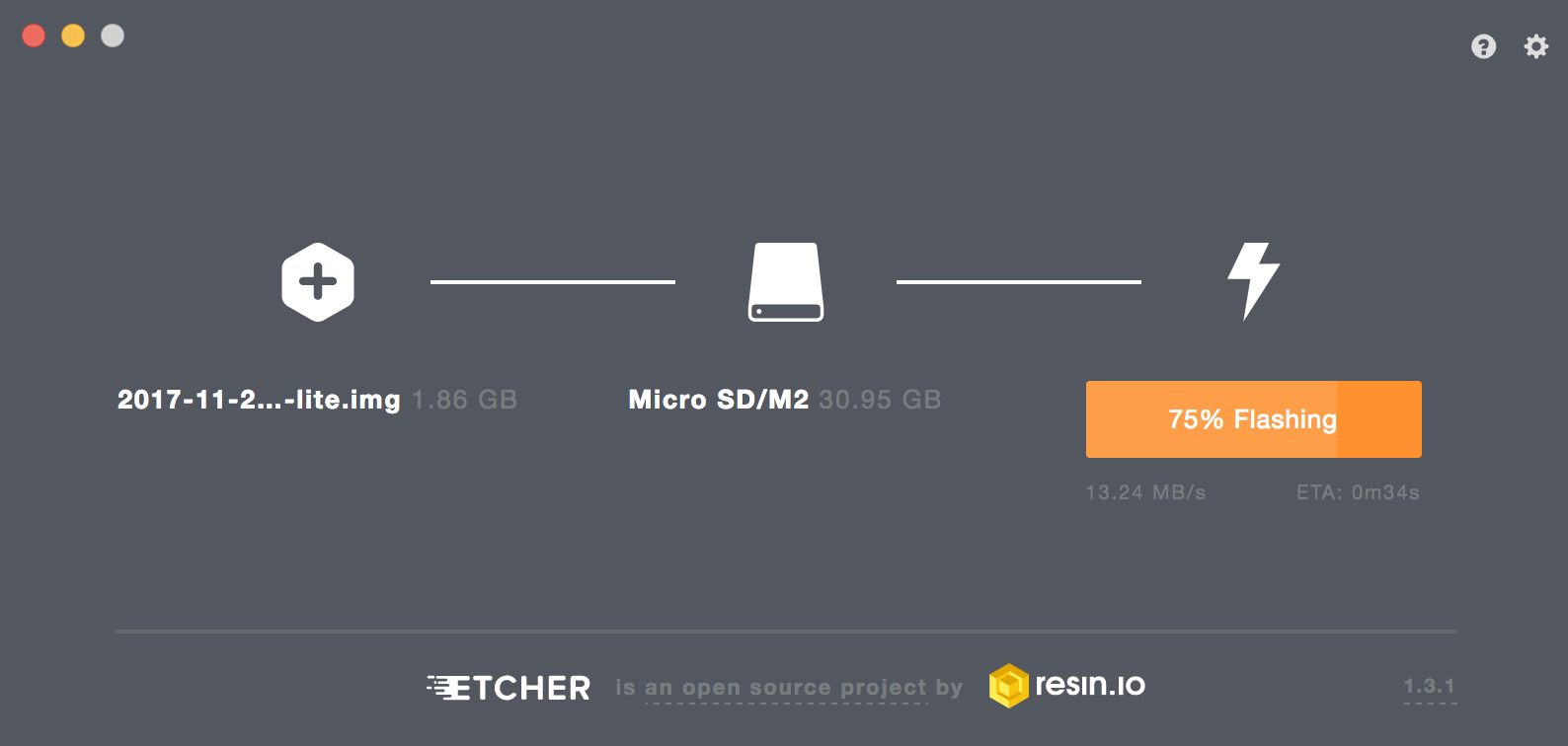 how to put raspberry pi os on sd card for mac